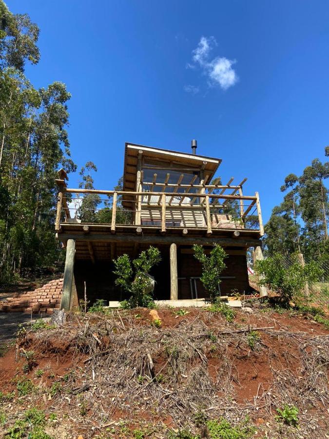 Cabana Rustica Logcabin Osorio Esterno foto