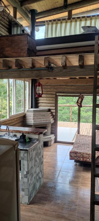 Cabana Rustica Logcabin Osorio Esterno foto
