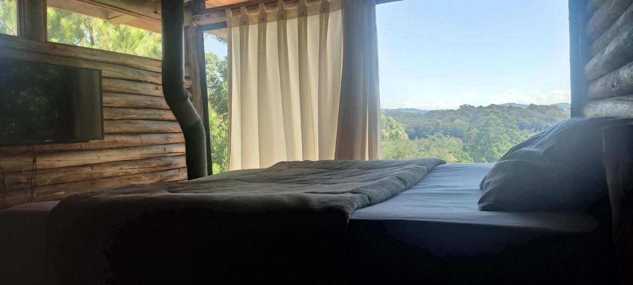 Cabana Rustica Logcabin Osorio Esterno foto