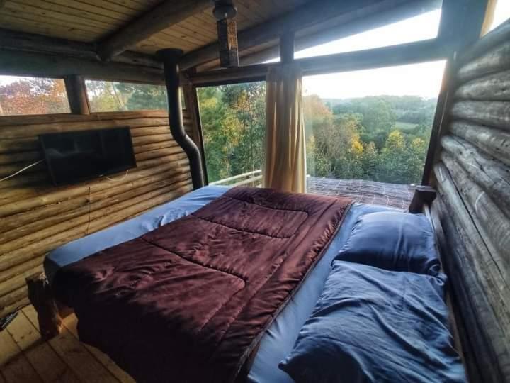 Cabana Rustica Logcabin Osorio Esterno foto